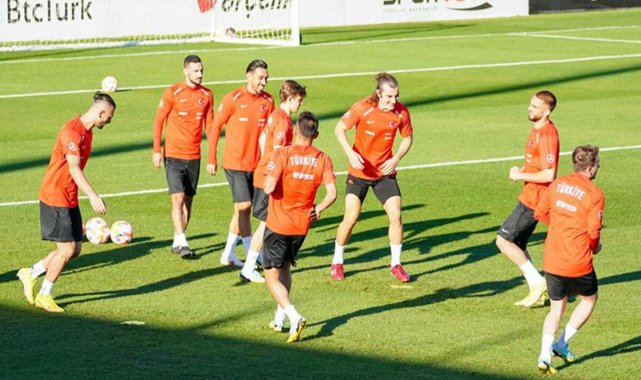 A Milli Takım, Lüksemburg maçı hazırlıklarına başladı