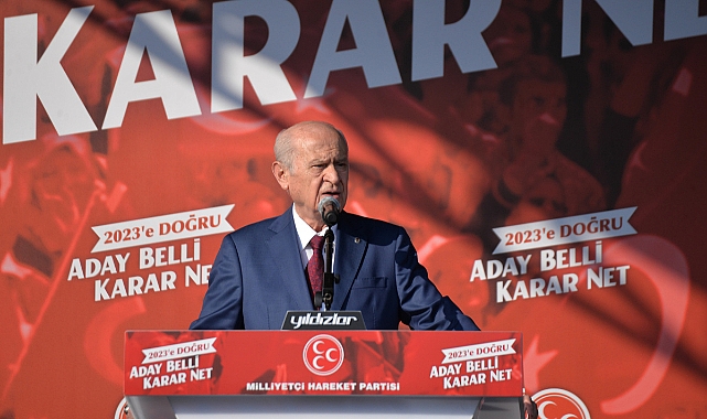 Bahçeli: '2023 adayımız belli, kararımız net'