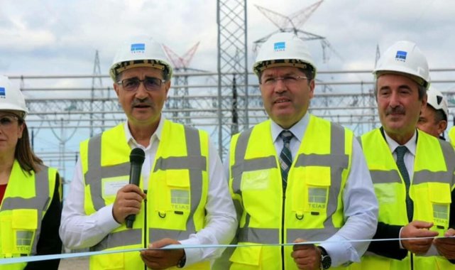 Bakan Dönmez trafo merkezinin açılışını yaptı