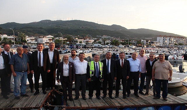 Bursa'da av sezonuna girmeye hazırlanan balıkçılar için tören düzenlendi