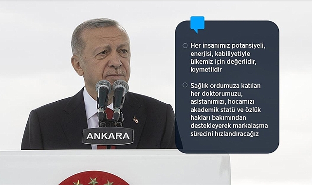 Cumhurbaşkanı Erdoğan: Her şehir hastanemizi birer marka haline getireceğiz