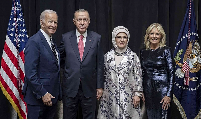 Cumhurbaşkanı Erdoğan ve ABD Başkanı Biden'dan aile fotoğrafı