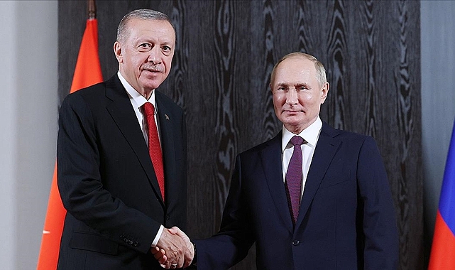 Erdoğan Putin görüşmesi başladı