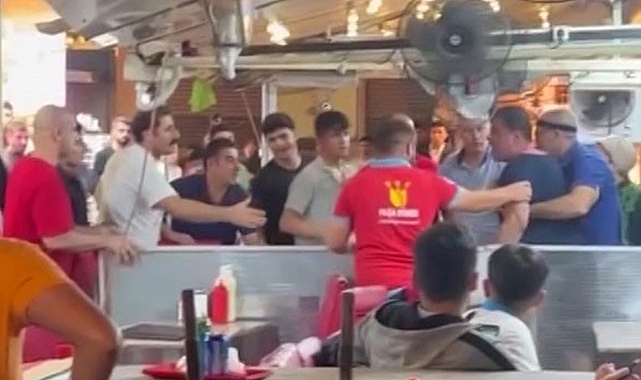 Esnaf ile turist müşterinin ‘hesap' kavgası