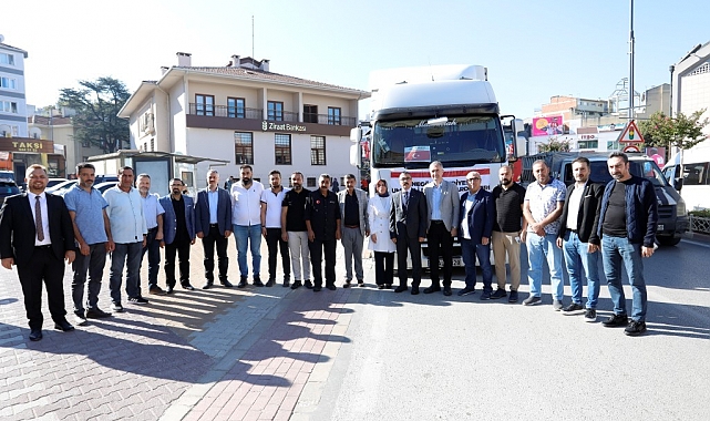 İnegöl'den Pakistan'a yardım eli