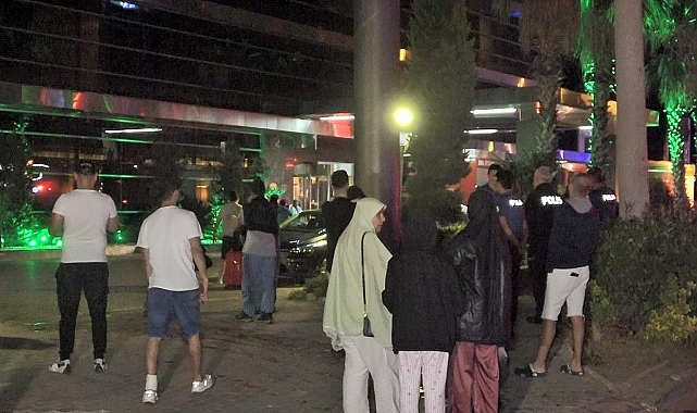 Bursa'da lüks otelde yangın paniği