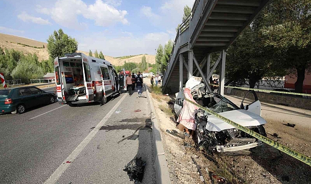 Malatya'da feci kaza: 2 ölü, 2 yaralı
