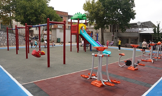 Muhammet Budaklı parkı açılışa hazır