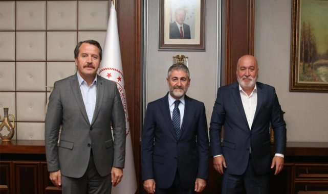 Promosyon, sözleşmeli personele kadro, vergi matrahı! Bakan Nebati, Yalçın'la görüştü