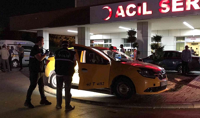 Sokak ortasında silahla vuruldular, taksi tutup hastaneye gittiler