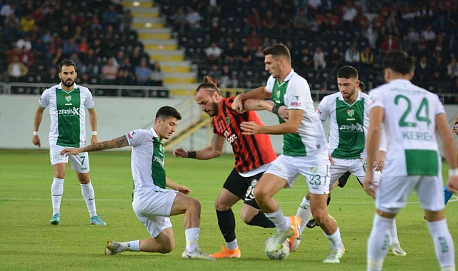 Bursaspor deplasmanda kayıp