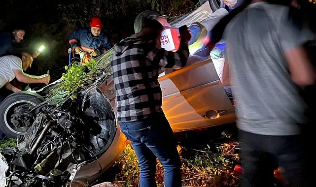 Trabzon'da trafik kazası: 1 ölü, 3 yaralı
