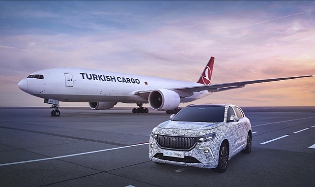 Turkish Cargo, Togg'u kış testleri için Arjantin'e taşıdı
