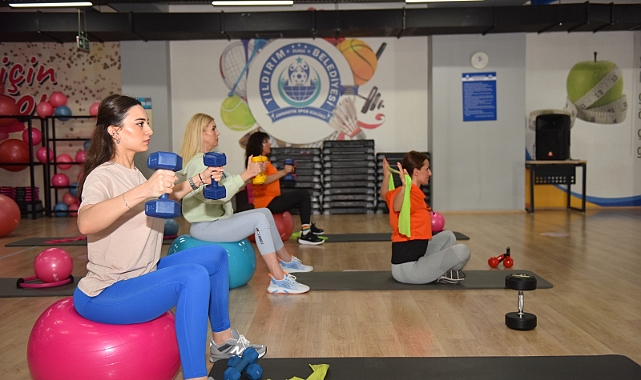 Yıldırım'dan kadınlara özel spor merkezi