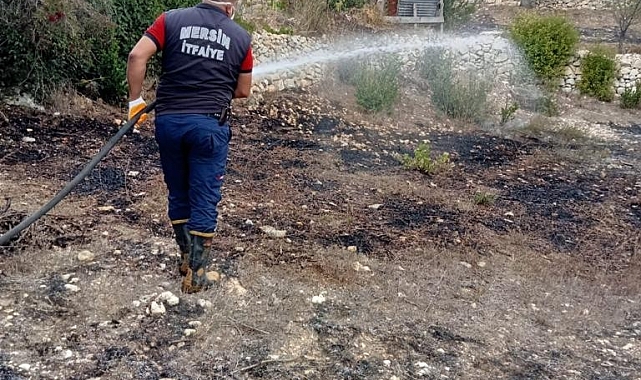 Bahçesindeki yangını söndürürken kalp krizi geçirdi, hayatını kaybetti