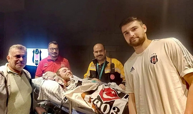 Beşiktaşlı futbolcuları görme hayali gerçek oldu