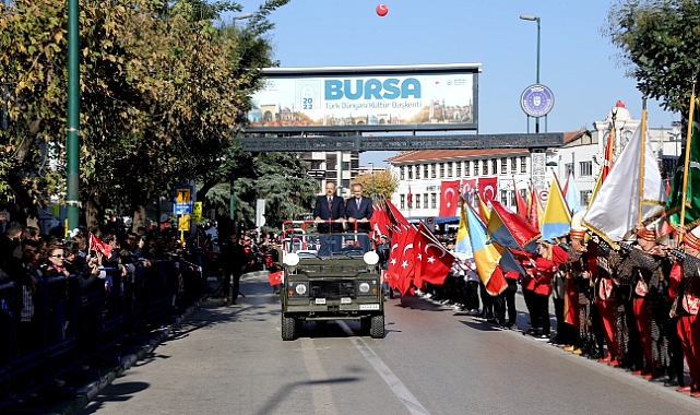 Bursa'da Cumhuriyet Bayramı Coşkusu