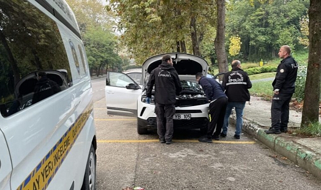 Bursa’da yeni alınan otomobili çalan 2 kişi yakalandı