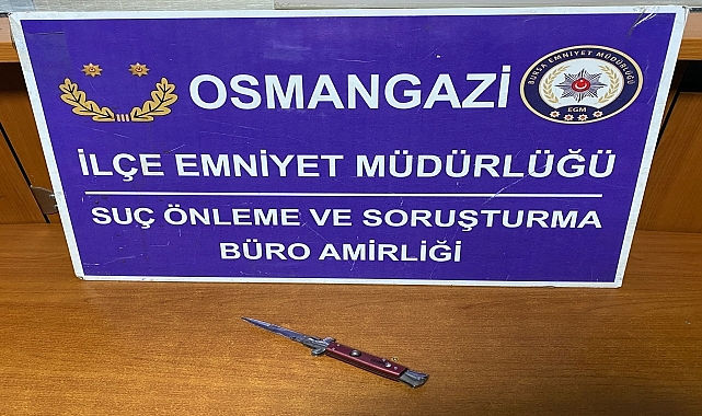 Bursa'da 21 aracın lastiklerini kesen şüpheli yakalandı