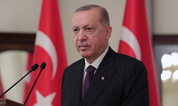 Cumhurbaşkanı Erdoğan'dan şehit ailesine başsağlığı