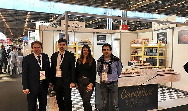 Kardelen Kestane Şekeri 7. kez Paris Fuarı'nda