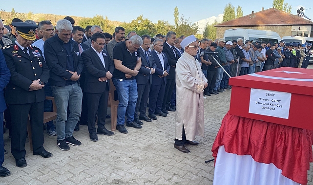 Kayserili şehide son görev