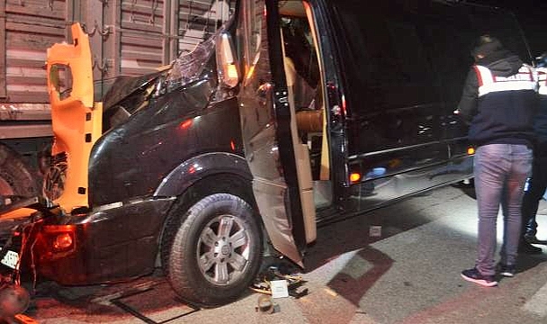 3 tiyatrocunun öldüğü kazada minibüs sürücüsü