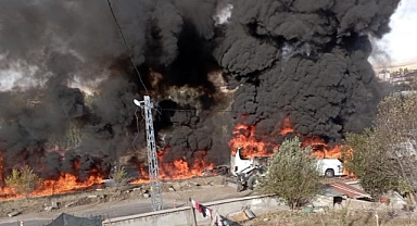 Freni patlayan yolcu otobüsü 2 kamyona çarptı: 7 ölü, 8 yaralı