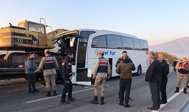Amasya'da feci kaza