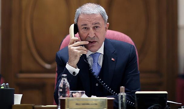 Bakan Akar'dan 'tahıl koridoru' diplomasisi