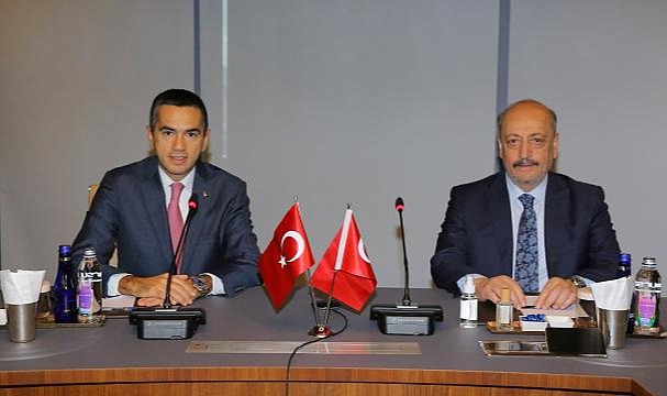 Bakan Bilgin, TİSK yönetimi ile bir araya geldi