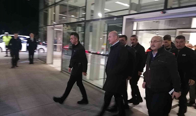 Bakan Soylu İzmir'de