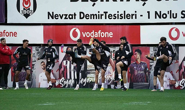 Beşiktaş günü çift idmanla tamamladı