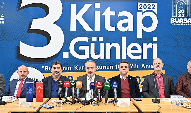 Bursa'da kitap günleri heyecanı başlıyor