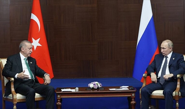 Cumhurbaşkanı Erdoğan, Putin ile görüştü