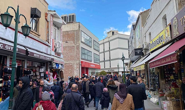 Eskişehirliler soğuk havaya aldırmadı