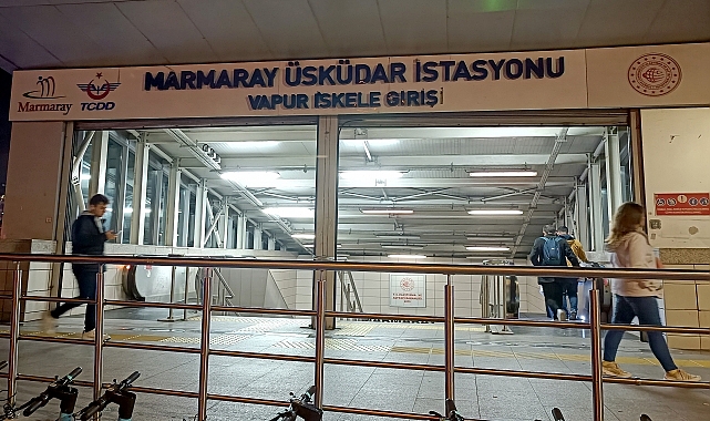 Marmaray'da seferler normale döndü