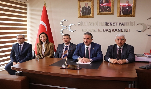 MHP Antalya Milletvekili Abdurrahman Başkan, Edirne'de konuştu: