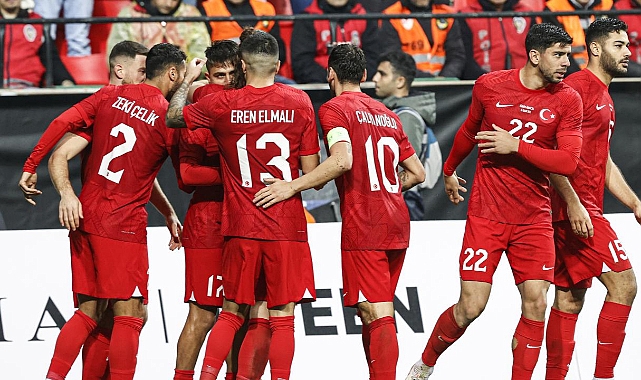 Milliler kazanarak moral buldu