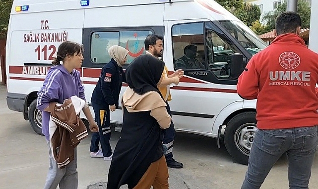 Osmaniye'de 23 öğrenci gıda zehirlenmesi şüphesiyle hastaneye kaldırıldı