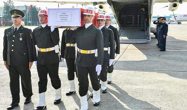 Şehit Sinan İnak, son yolculuğuna uğurlandı