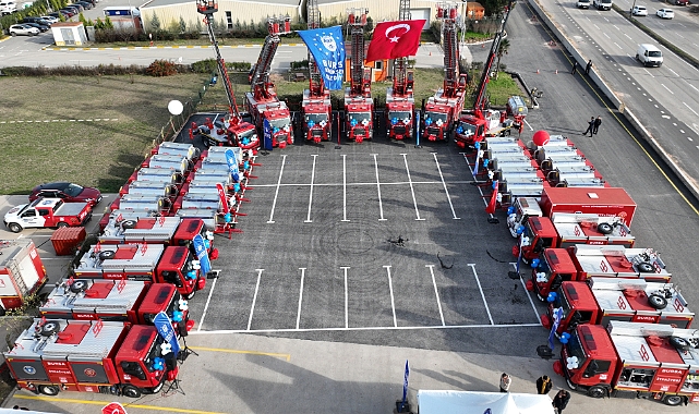 Bursa İtfaiyesi yeni araçlarla güçleniyor