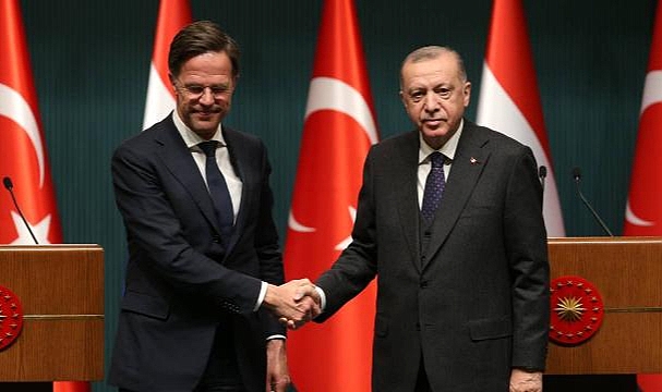 Cumhurbaşkanı Erdoğan Hollanda Başbakanı Rutte ile görüştü