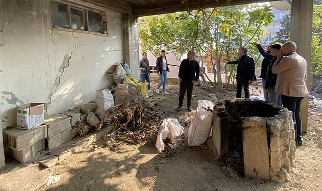 Hatay'daki depremde hasar gören 6 ev mühürlendi