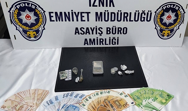 İznik'te uyuşturucu operasyonu: 2 gözaltı
