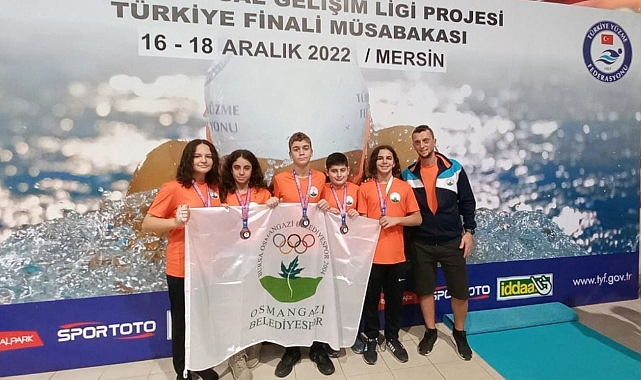 Osmangazili kulaçlar göz doldurdu