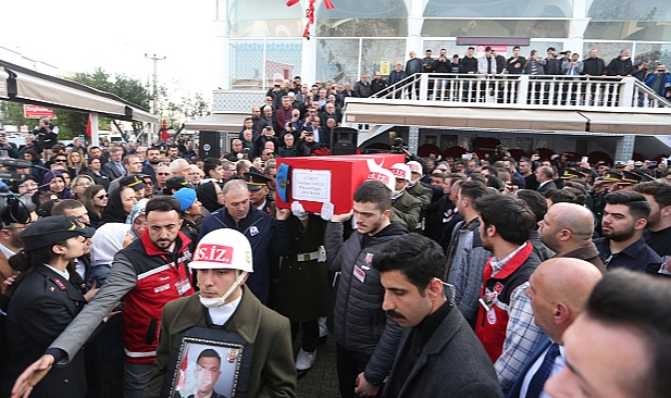 Pençe Kilit şehidine son görev