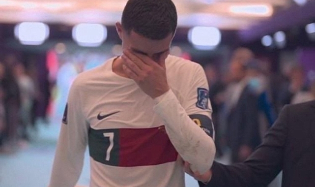Ronalda gözyaşlarına hakim olmadı