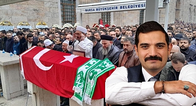 Sinan Ateş, Bursa'da son yolculuğuna uğurlandı