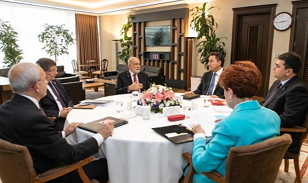 6'lı masa 10. kez toplanıyor